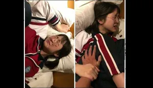 Khi ông nội được cháu gái chăm sóc